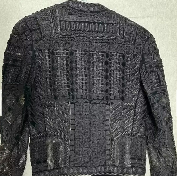 Balmain X H&M Embroidered Jacket Size US 34 XS - Picture 4 of 6